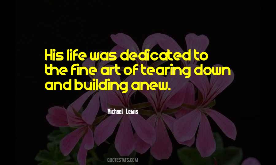 Dedicated Life Quotes #1797793