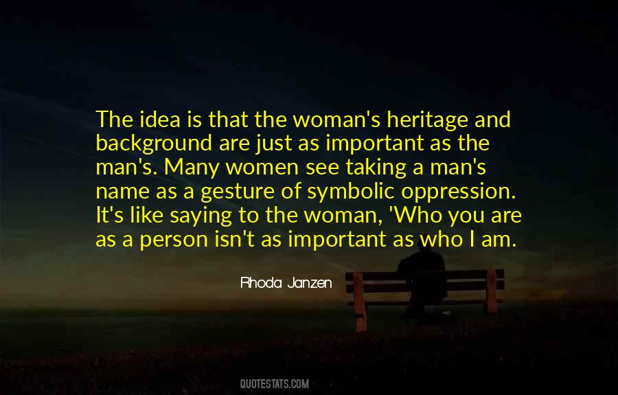 Woman And Man Equality Quotes #318471