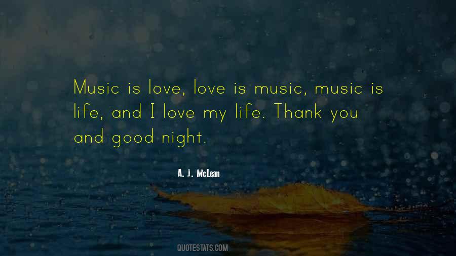 Good Night Love U Quotes #435552