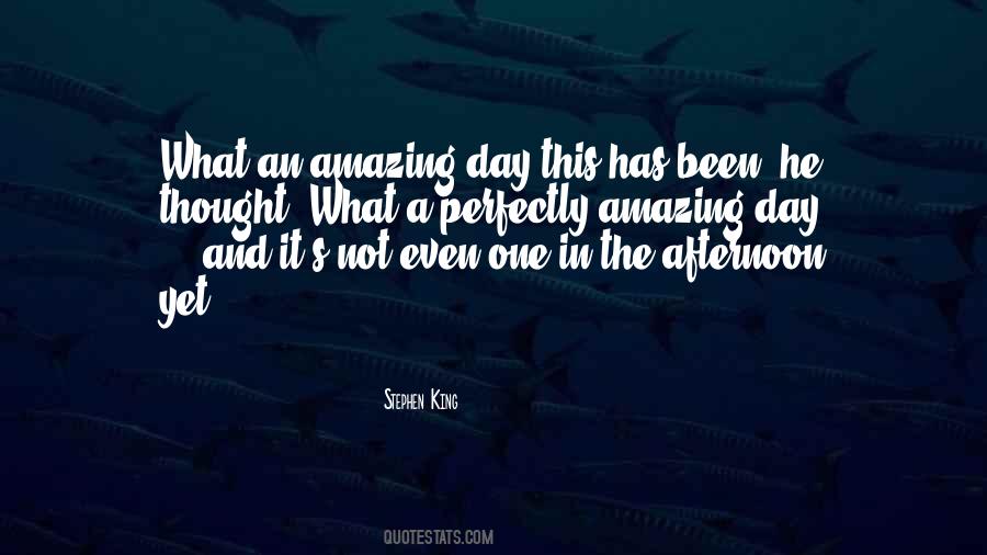 Having An Amazing Day Quotes #674600