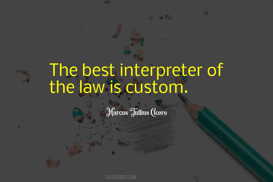 Quotes About Interpreter #438085