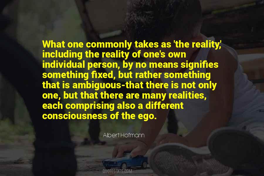 Each Person Is Different Quotes #1179202