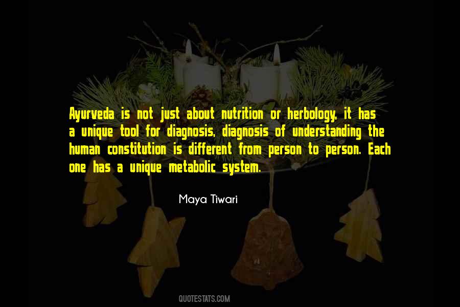 Each Person Is Different Quotes #417410