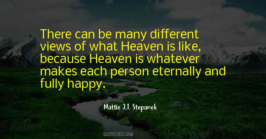 Each Person Is Different Quotes #578182