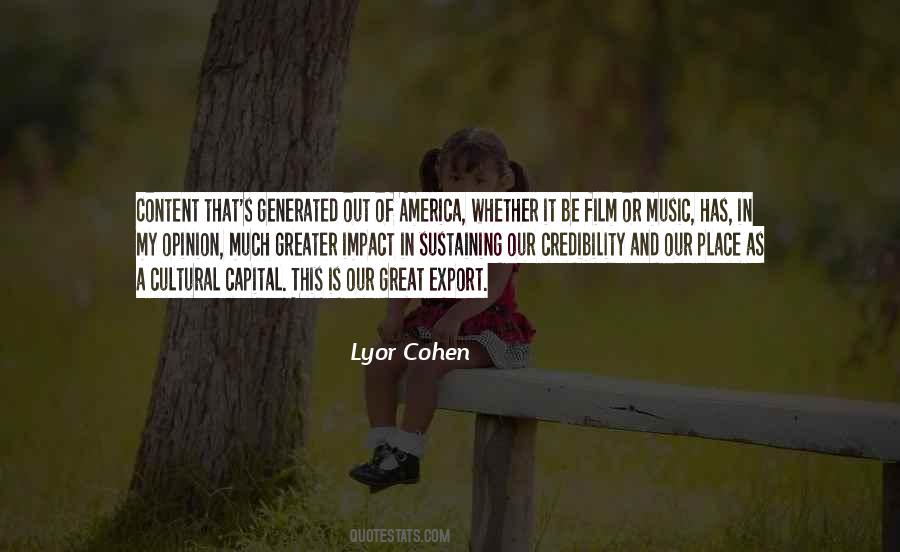 Quotes About The Impact Of Music #1508677
