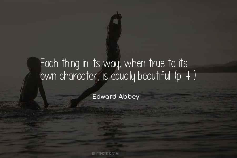 Beautiful Character Quotes #1166557