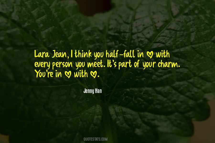 Lara Jean Love Quotes #418183