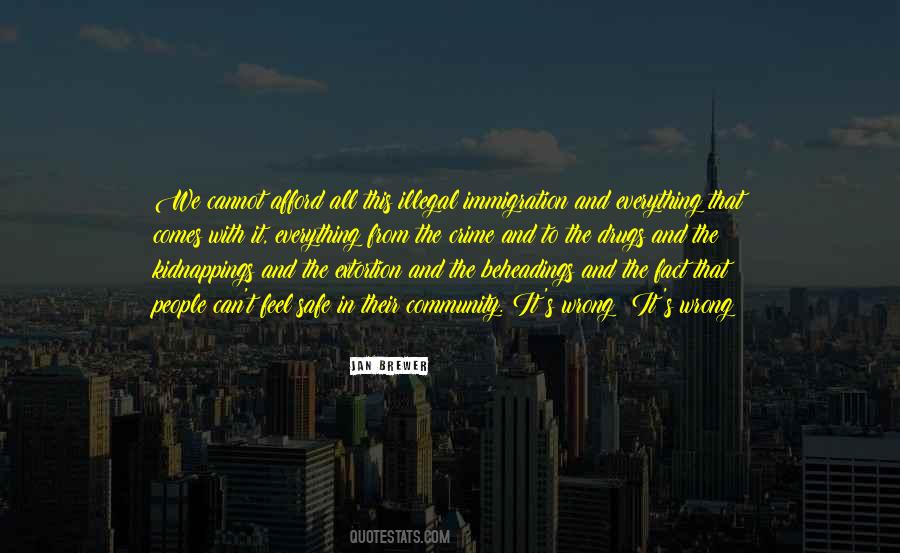 Safe Community Quotes #351493