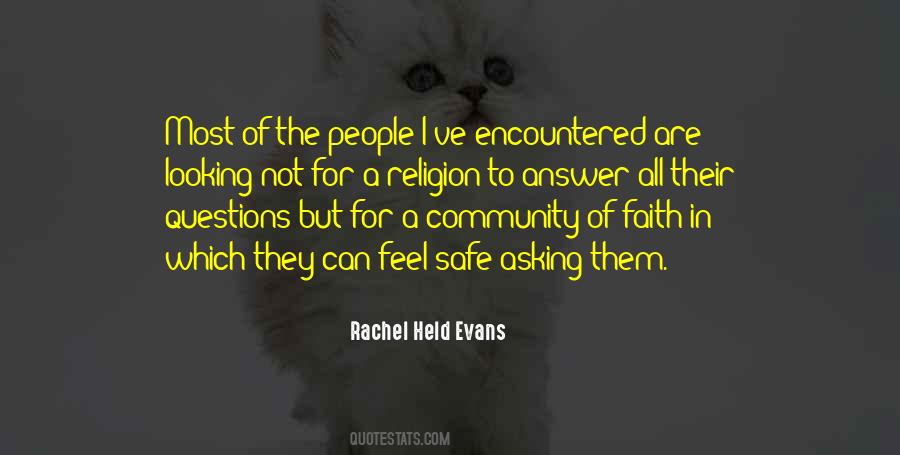 Safe Community Quotes #91767