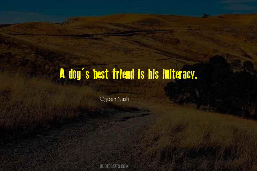 Dog's Best Friend Quotes #1482104