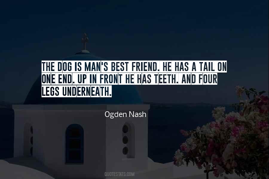 Dog's Best Friend Quotes #1749921