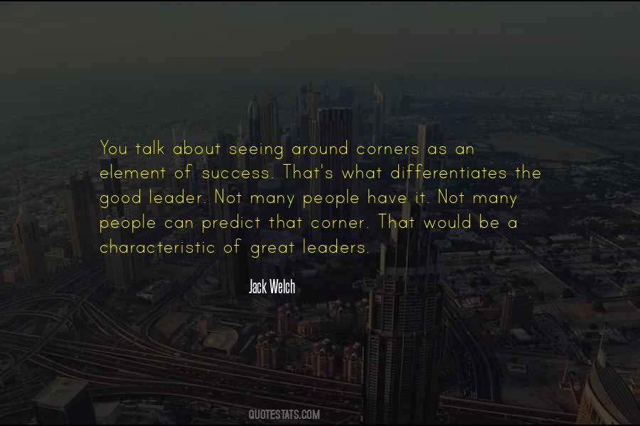 Good Leaders Vs Great Leaders Quotes #373889