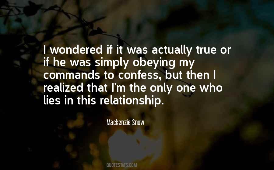 Quotes About I M Only One #1075967