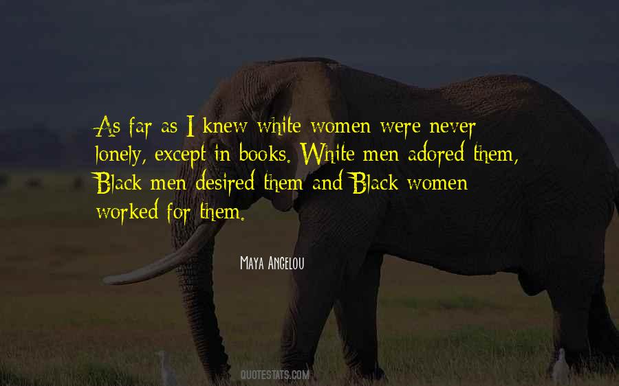 Women In White Quotes #996173