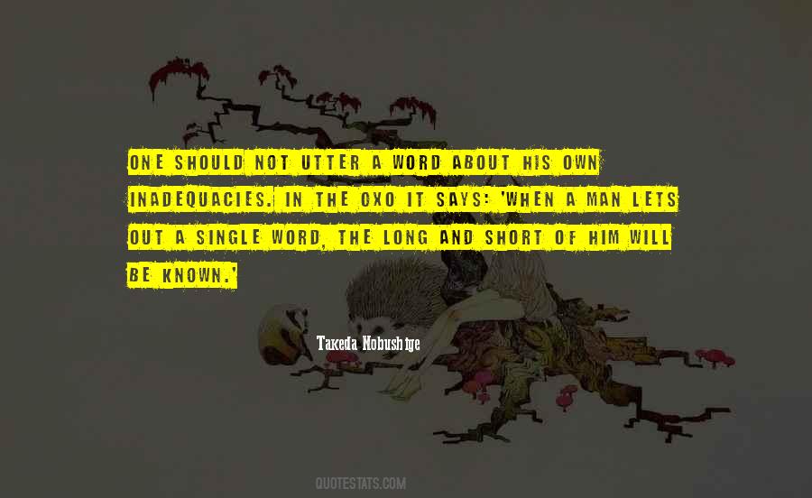 3 Short Word Quotes #1796541