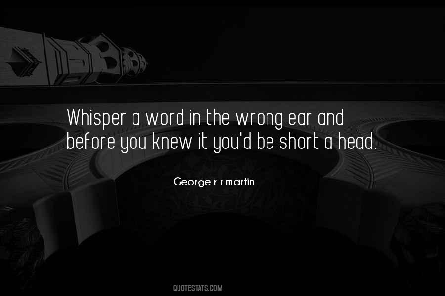 3 Short Word Quotes #531194