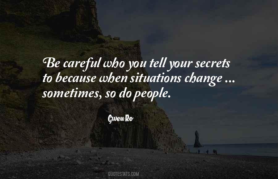 Tell You All My Secrets Quotes #143339