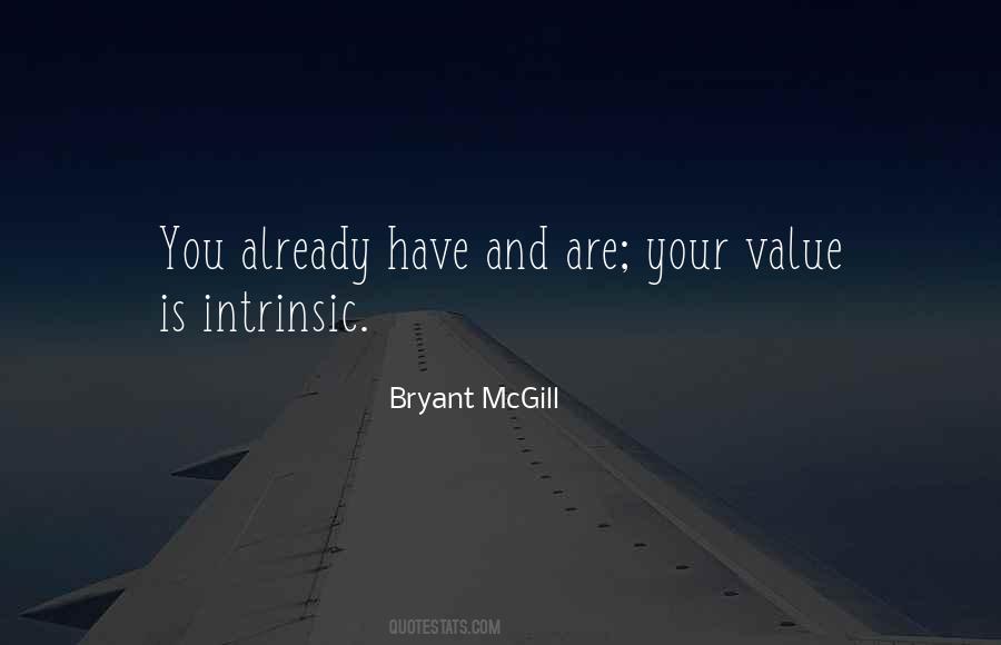 Quotes About Your Intrinsic Value #44162