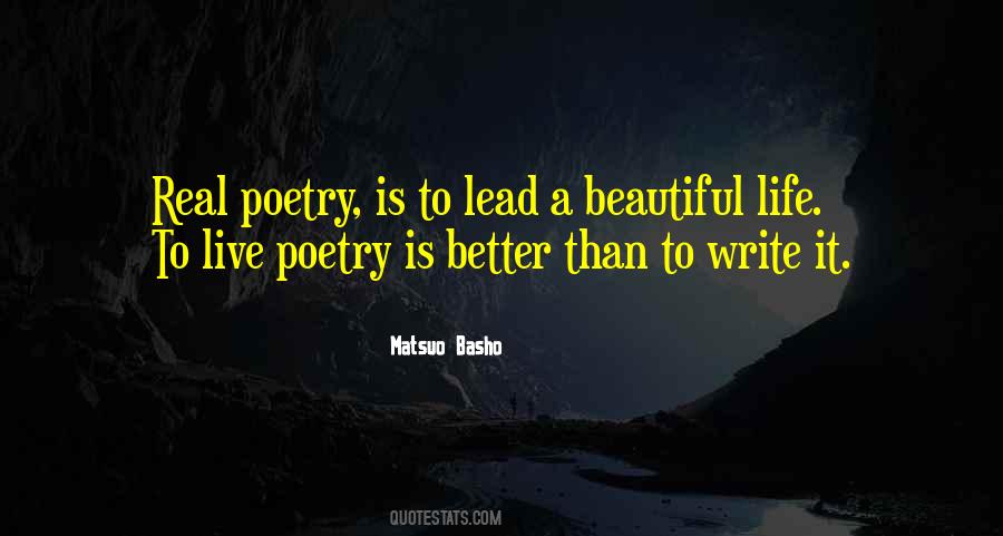 Basho Poetry Quotes #507332