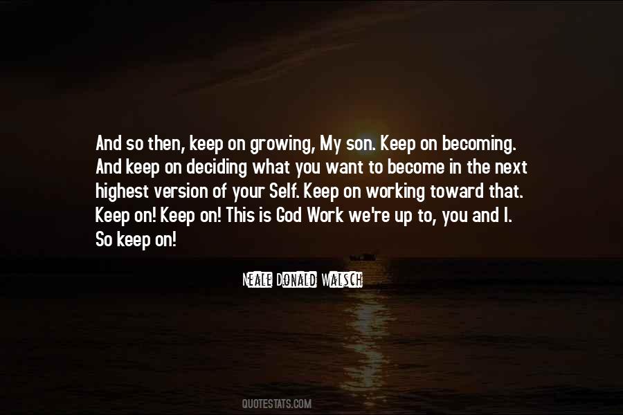 On Son Quotes #207324
