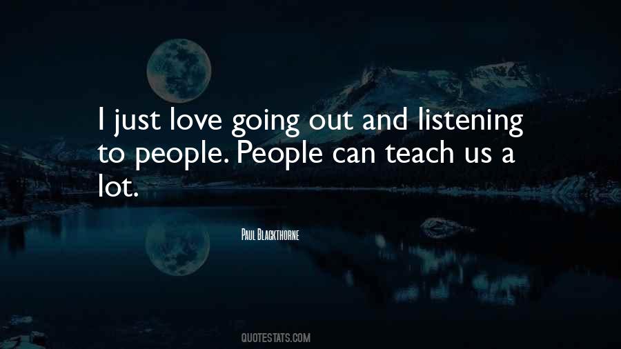 Listening Love Quotes #11601