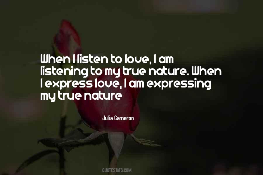 Listening Love Quotes #72633