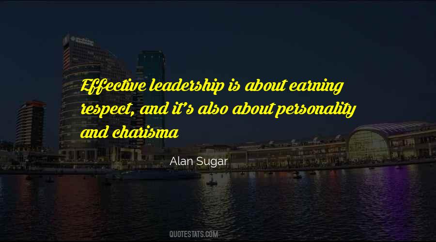 Leadership Personality Quotes #1105647