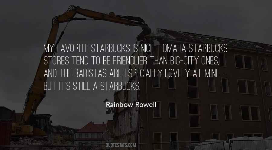 My Favorite City Quotes #1534328