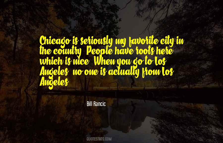 My Favorite City Quotes #905235