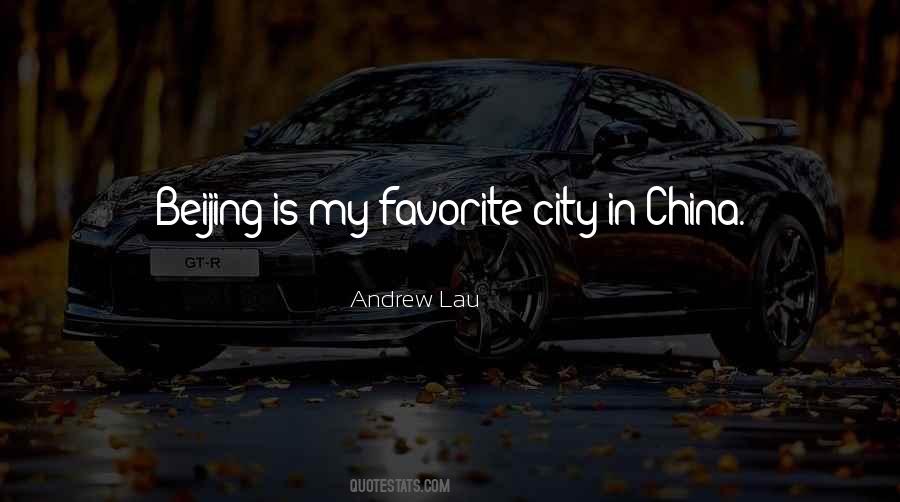 My Favorite City Quotes #970162
