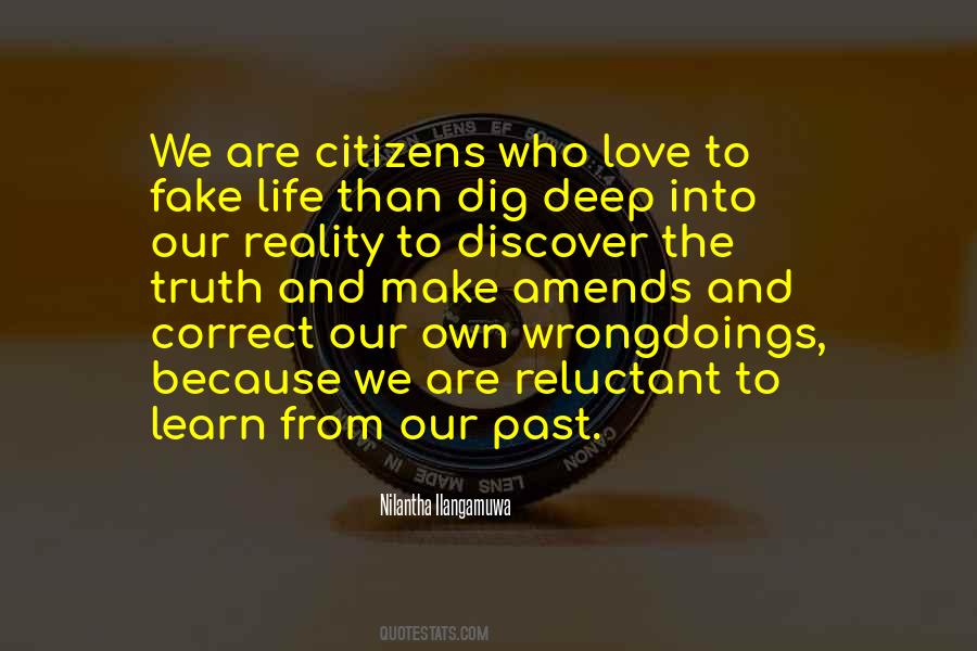 We Learn From Our Past Quotes #1064806