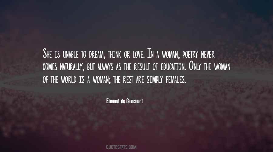 You Are My Dream Woman Quotes #194905