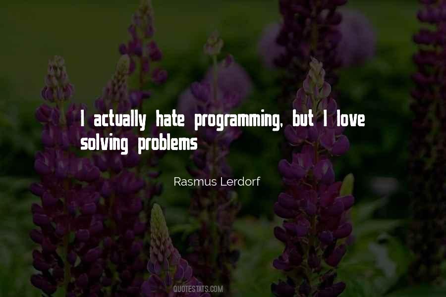 Quotes About Love Solving Problems #1230048