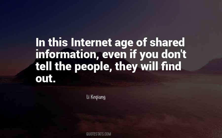 Quotes About Internet Information #425130