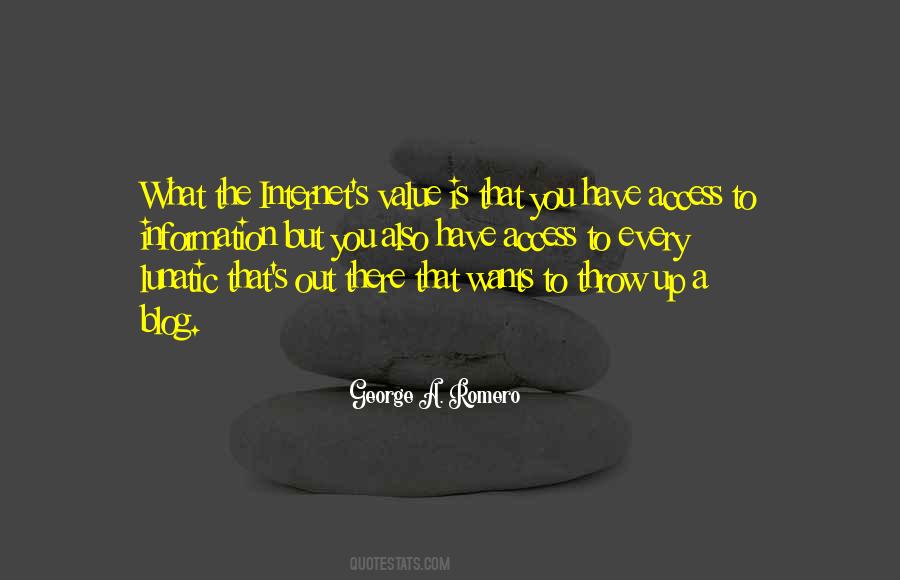 Quotes About Internet Information #490131