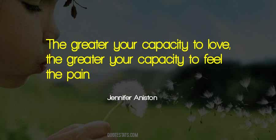 Feel Your Pain Quotes #348064