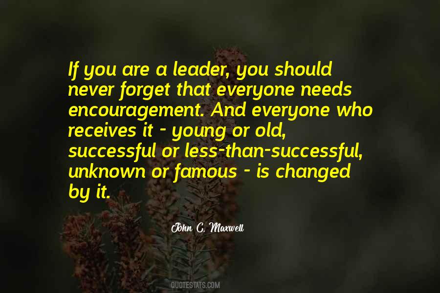 Famous Leader Quotes #577958