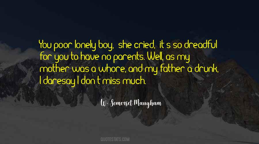 Poor Mother Quotes #1479900