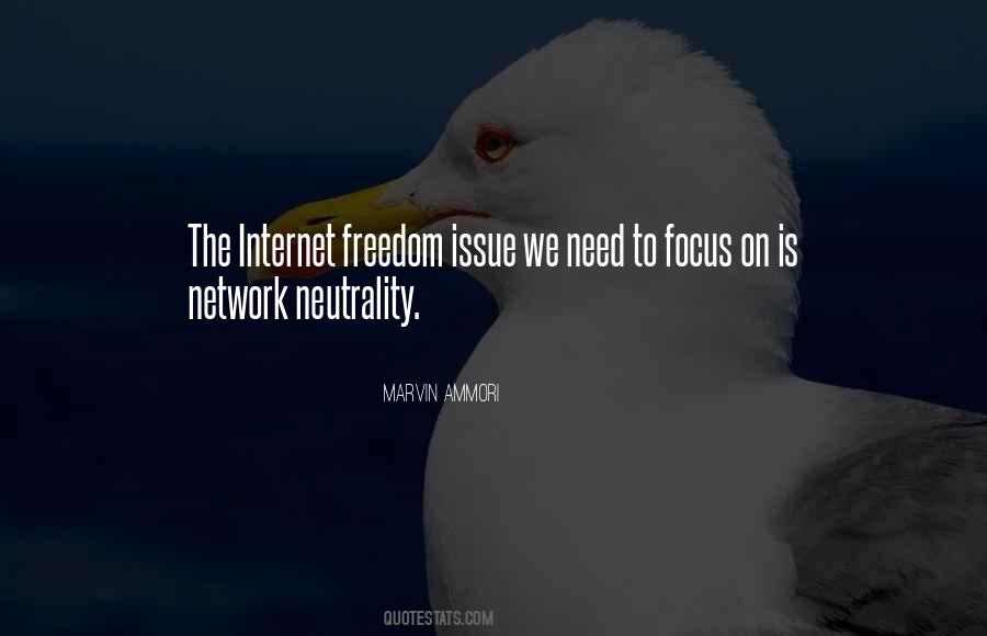 Quotes About Internet Freedom #114982