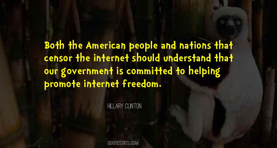 Quotes About Internet Freedom #1530521