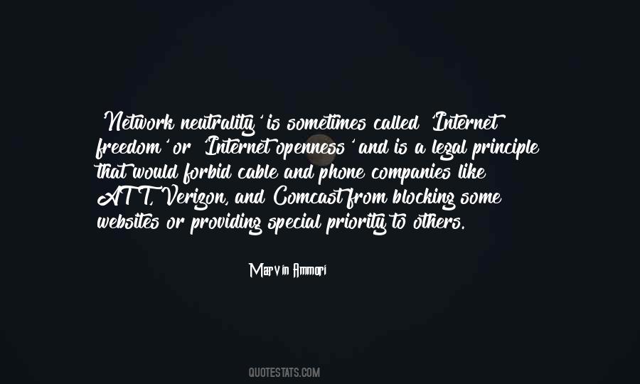 Quotes About Internet Freedom #1613510