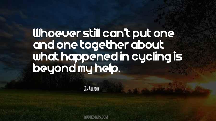 Cycling Together Quotes #669799 Cycling Together Quotes #669799