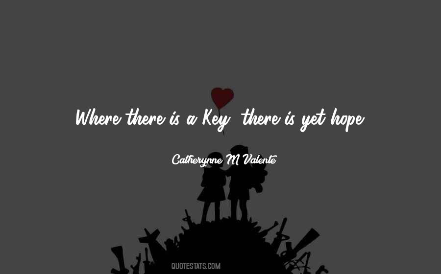 Where There Is Hope Quotes #1042922