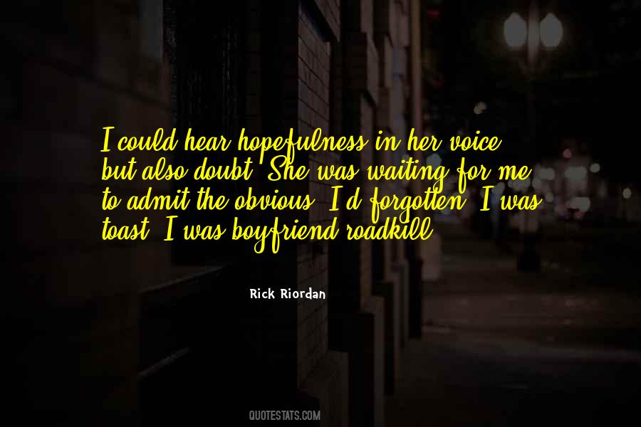 My Boyfriend Doubt Me Quotes #745439