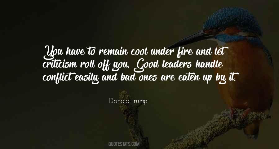 How To Handle Criticism Quotes #1223029