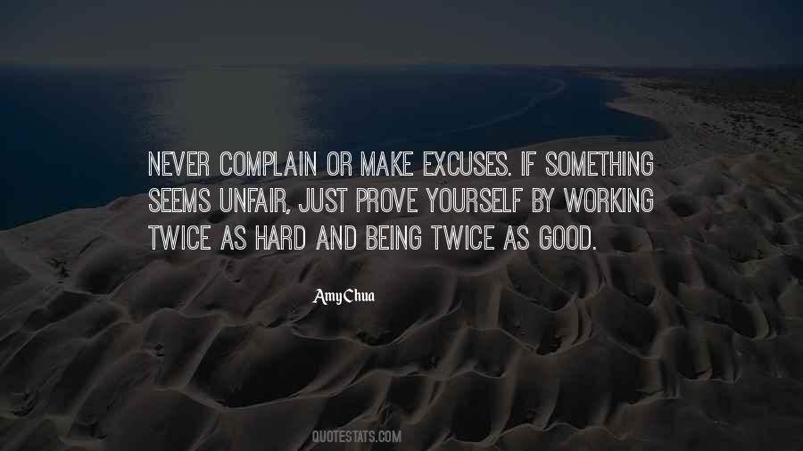 No Excuses Get It Done Quotes #147023