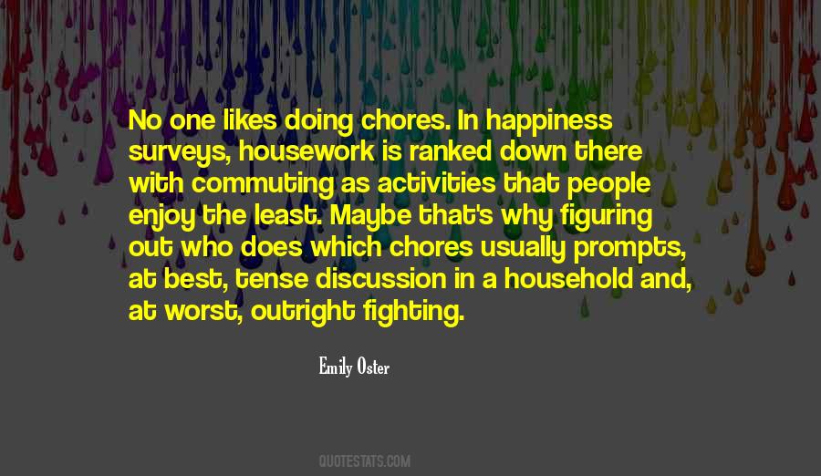 Doing Household Chores Quotes #1345906
