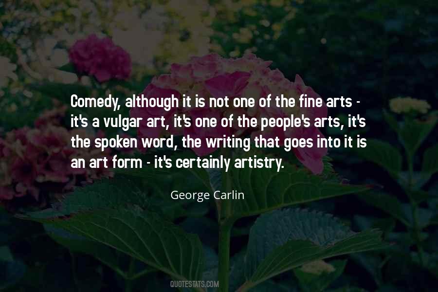 Writing Is An Art Quotes #1517078