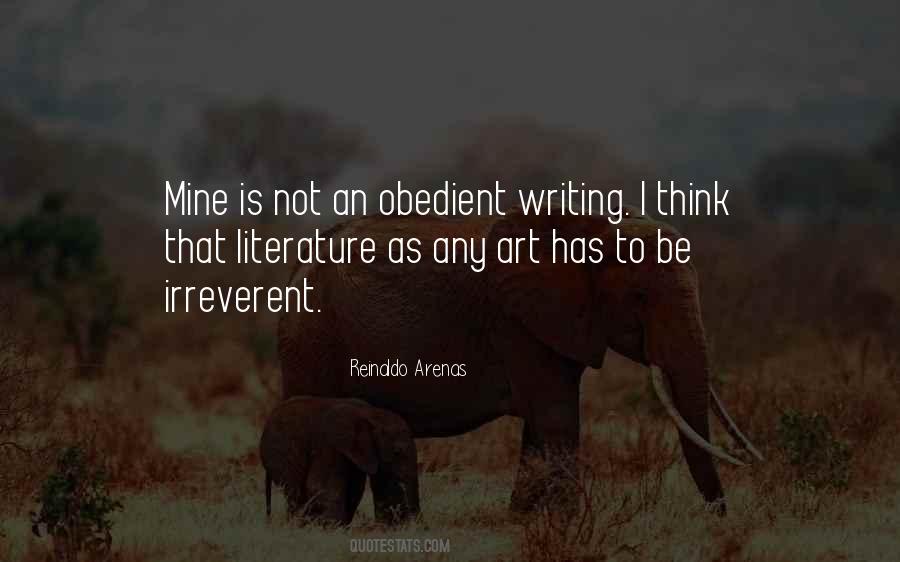 Writing Is An Art Quotes #1655726