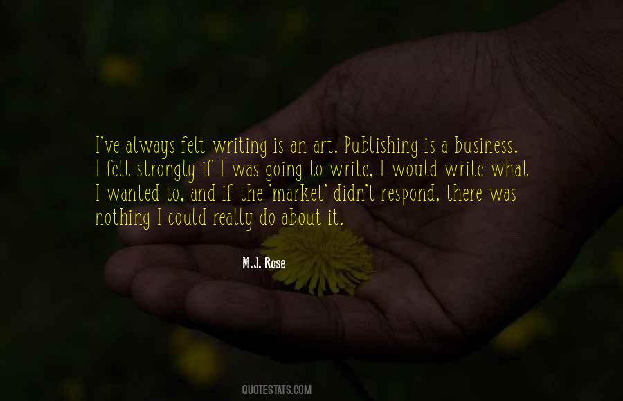 Writing Is An Art Quotes #189999